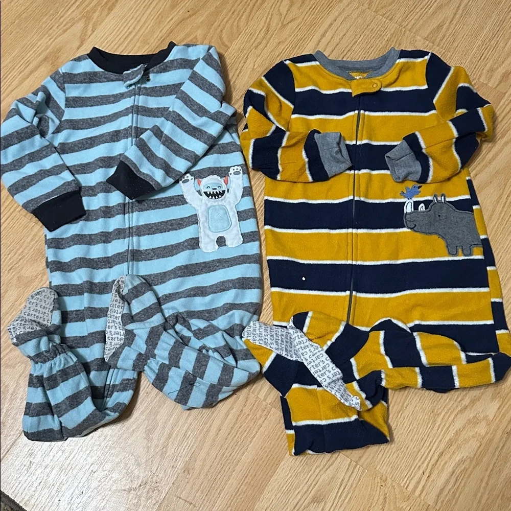 Carter’s, Disney & Gap Bundle Deal Kids Winter PJs size 2
